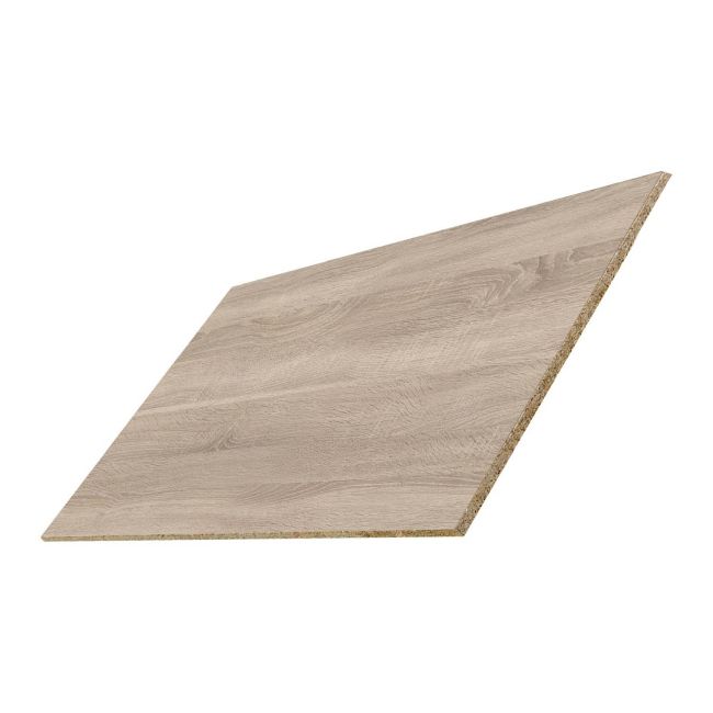 Panel przyblatowy laminowany Biuro Styl 1 x 65 x 305 cm dąb sonoma