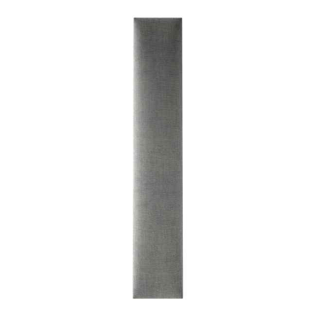 Panel ścienny tapicerowany Stegu Mollis prostokąt 90 x 15 cm antracytowy