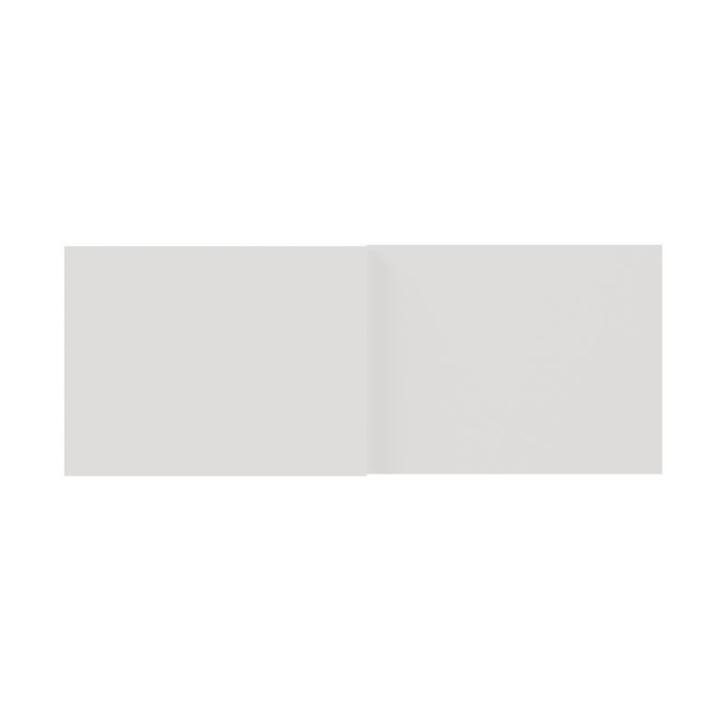 Panele do drzwi przesuwnych GoodHome Atomia 225 x 75 cm białe 4 szt