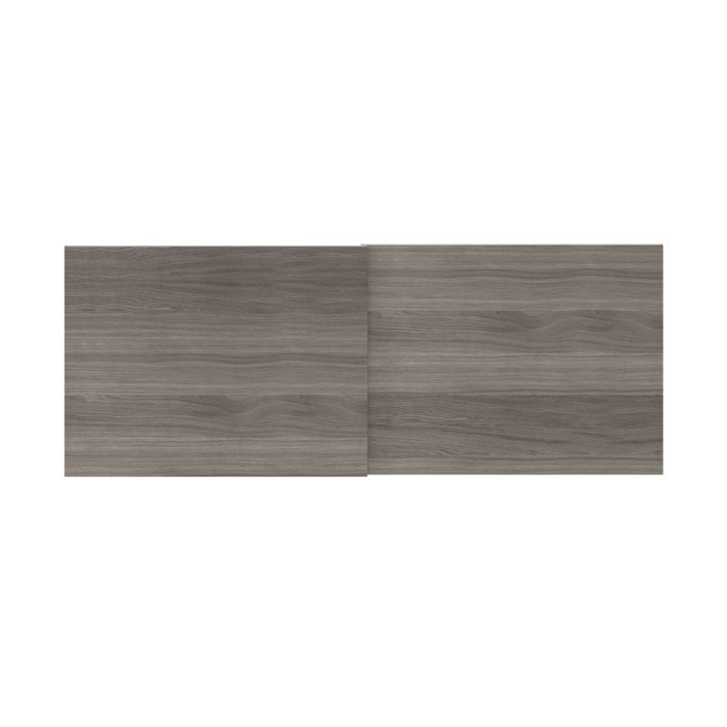 Panele do drzwi przesuwnych GoodHome Atomia 225 x 75 cm dąb szary 4 szt