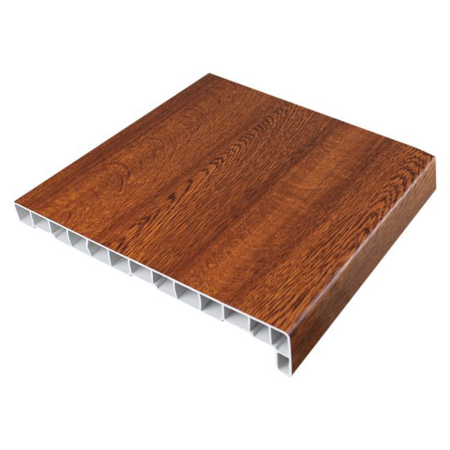 Parapet wewnętrzny PCV Form 30 x 216 cm złoty dąb