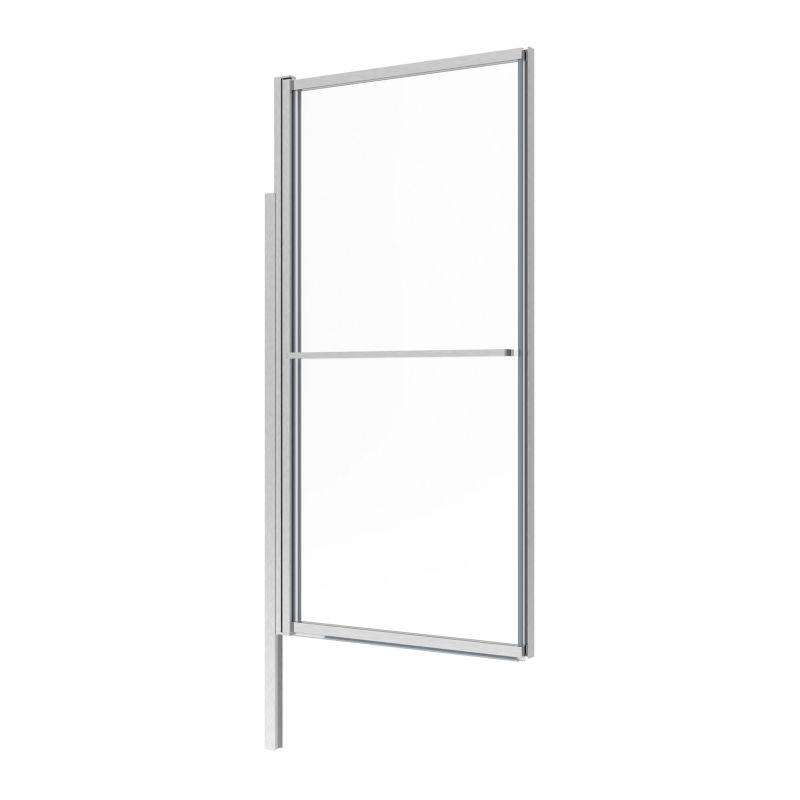 Parawan nawannowy GoodHome Ezili 118 x 72,5 cm szczotkowany