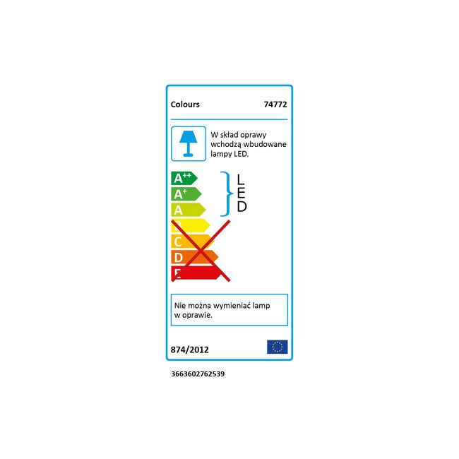 Pasek LED Colours Melba 2 x 0,2 W white