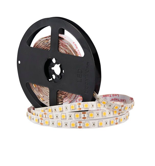 Pasek LED Polux 12 V 45 W 3000 K IP20 5 m barwa ciepła biała