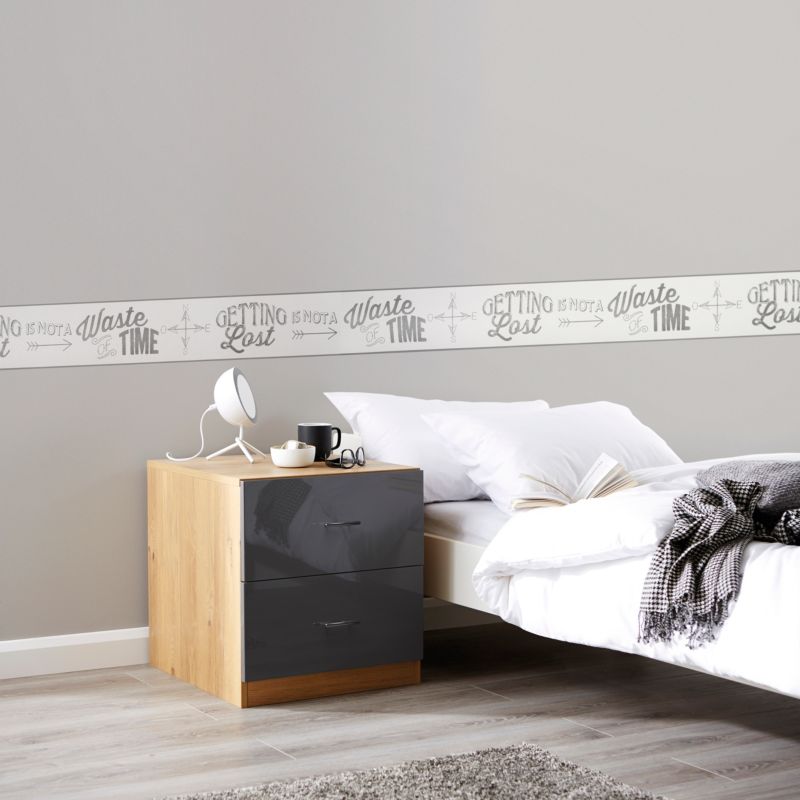 Pasek samoprzylepny GoodHome Vidali biały