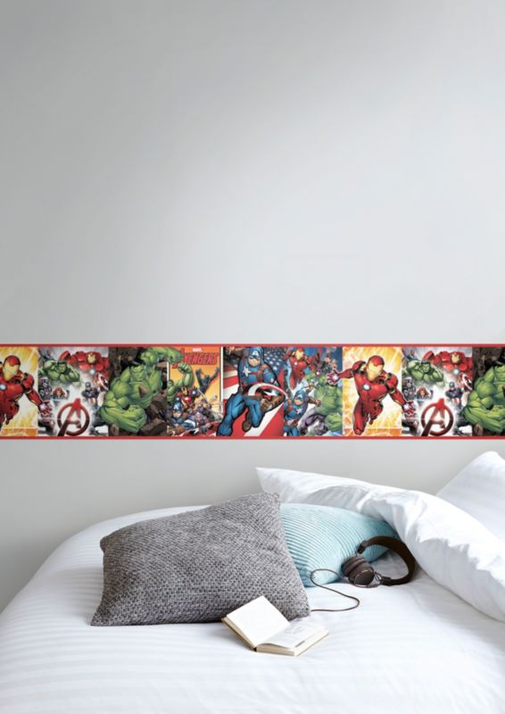 Pasek samoprzylepny Marvel Braya multikolor
