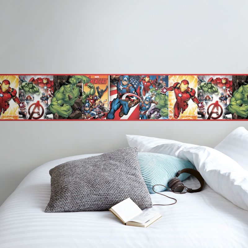 Pasek samoprzylepny Marvel Braya multikolor
