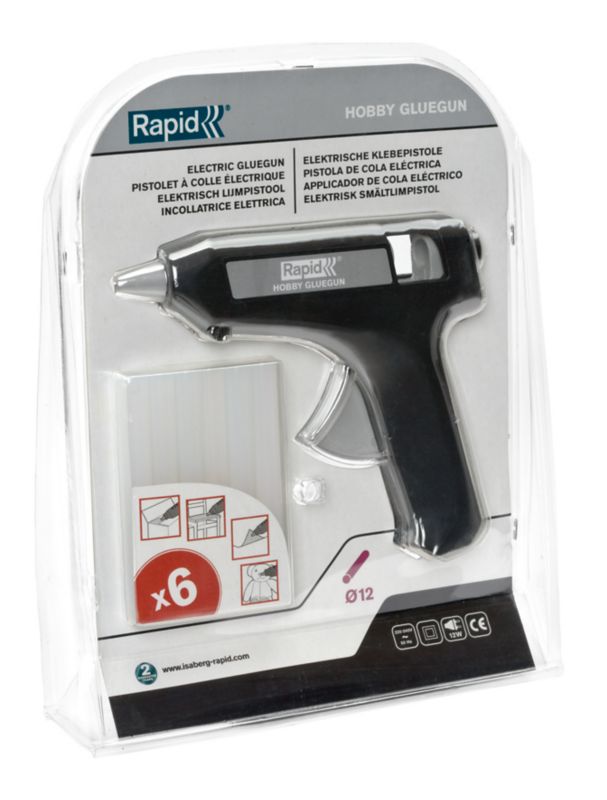 Pistolet klejowy Hobby Rapid 6 sztyftów