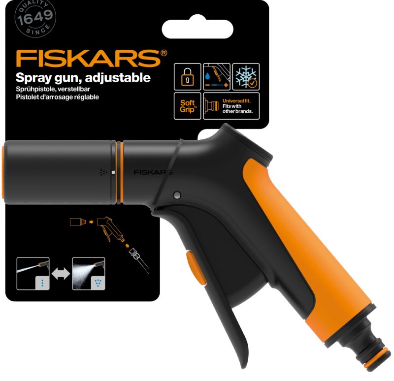 Pistolet zraszający Fiskars Comfort regulowany
