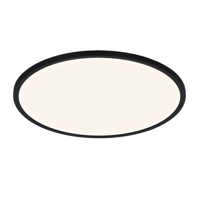 Plafon LED Yonnet 4000 K 60 cm 30W czarny