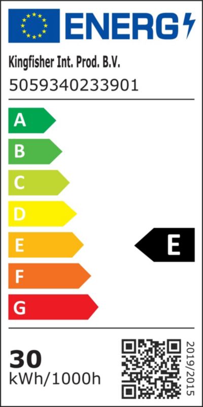 Plafon LED Yonnet 4000 K 60 cm 30W czarny