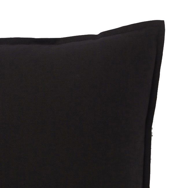 Poduszka GoodHome Hiva 60 x 60 cm czarna