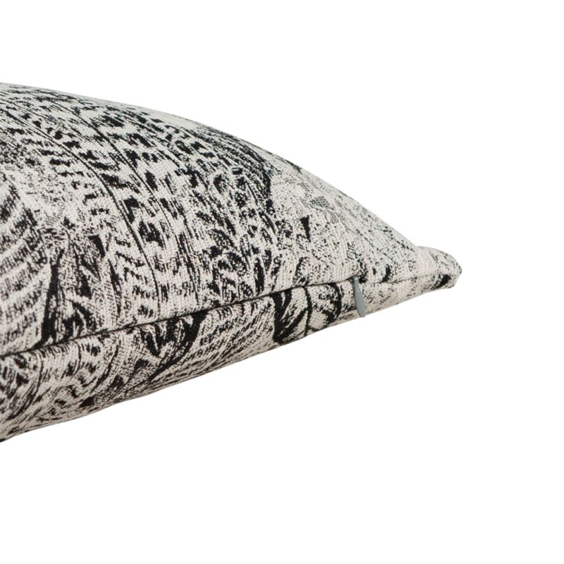 Poduszka GoodHome Mokau 40 x 60 cm czarna