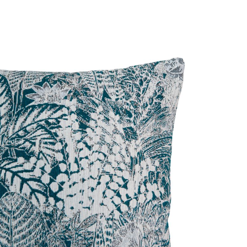 Poduszka GoodHome Mokau 40 x 60 cm niebieska