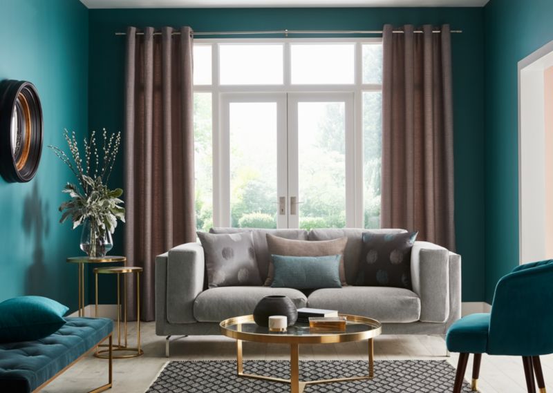 Poduszka GoodHome Novan 40 x 60 cm morska