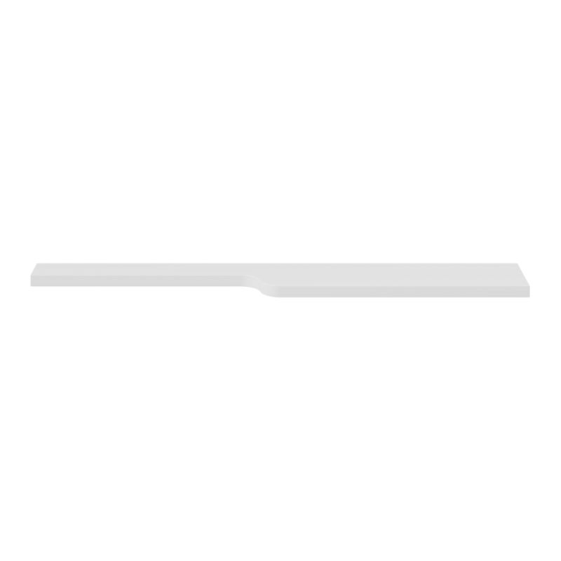 Półka dekoracyjna GoodHome Himalia 105 x 15 cm biała