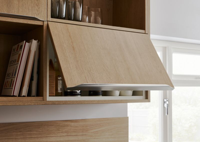 Półka pozioma GoodHome Caraway 60 cm jasny dąb