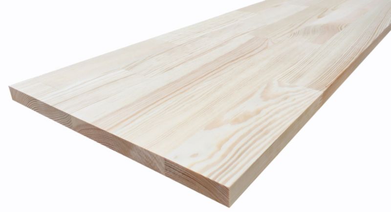 Półka sosnowa bezsęczna 800 x 300 x 18 mm