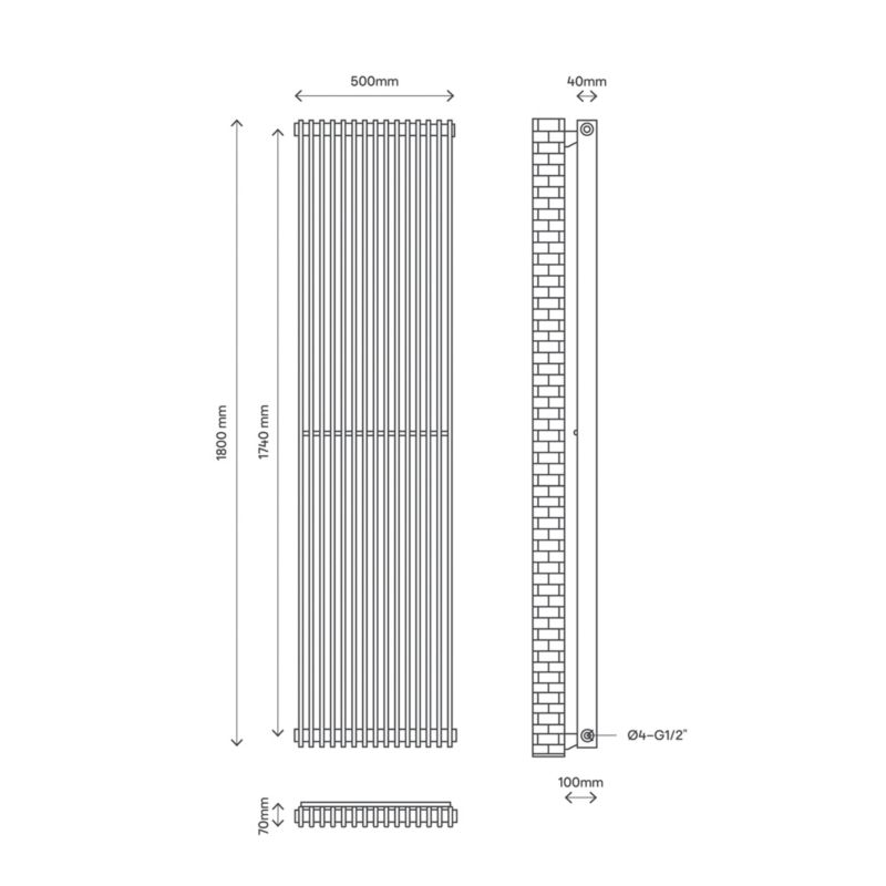 Płyta gazowa GoodHome 60 cm 4 palniki