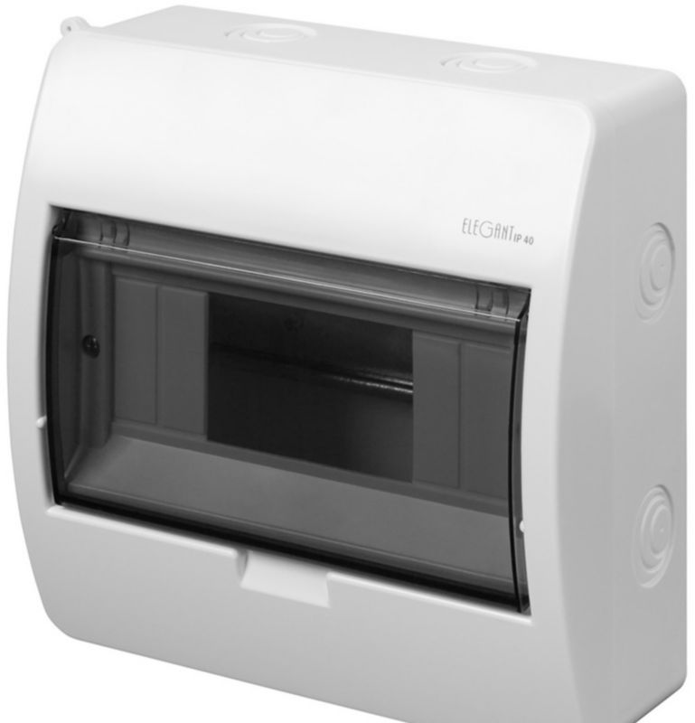 Rozdzielnica natynkowa Elektro-Plast Elegant 1 x 8 modułów IP40