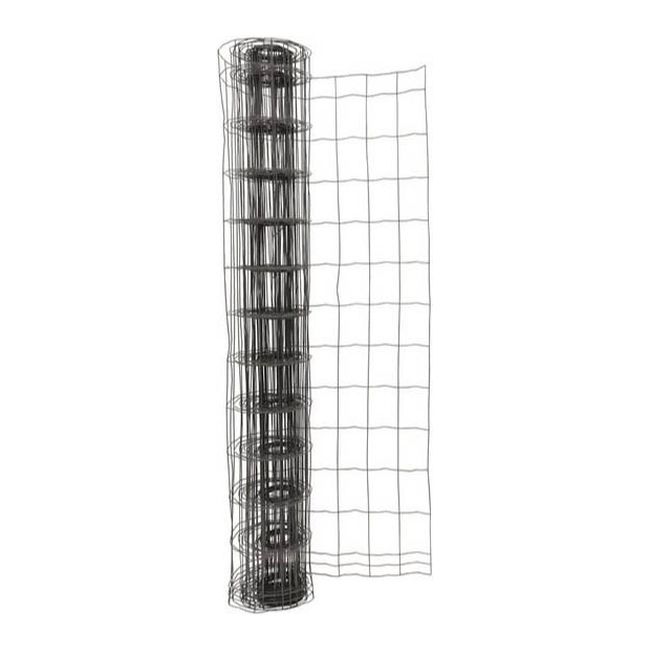 Siatka ogrodzeniowa zgrzewana Blooma oczko 10 x 10 cm antracyt 1,2 x 20 m