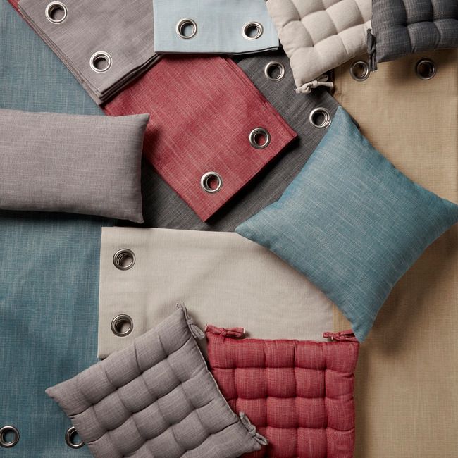 Siedzisko GoodHome Tiga 45 x 45 cm grafitowe