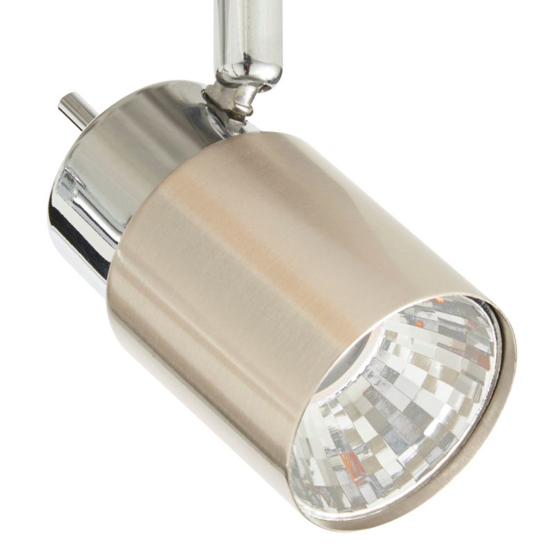 Spot listwa LED Colours Hades 4 x 4 W satyna