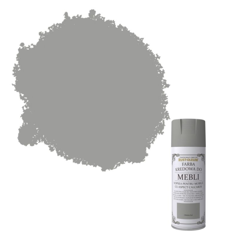 Spray do mebli Rust-Oleum chłodna stal 400 ml