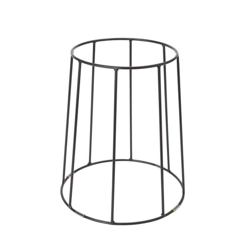 Stojak stalowy GoodHome 19 - 24 cm czarny