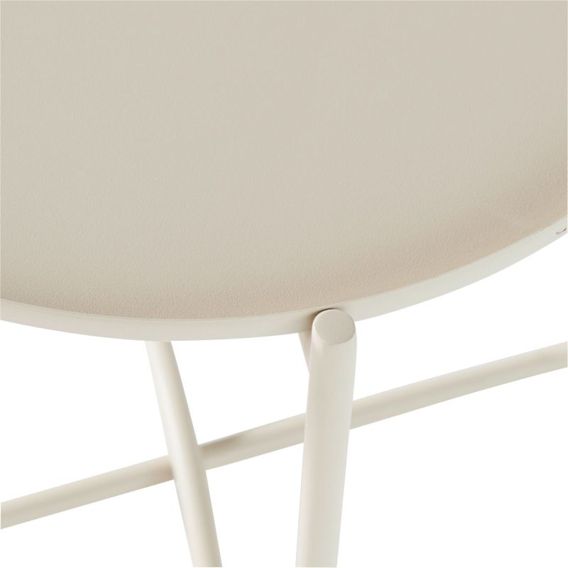 Stolik GoodHome Nova 46 cm beżowy