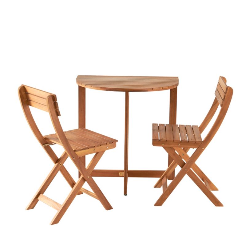 Stół półokrągły GoodHome Virginia 70 cm