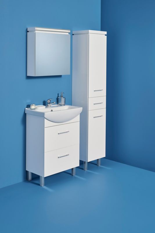 Szafka lustrzana Cersanit Olivia 56 x 56,4 x 15,3 cm