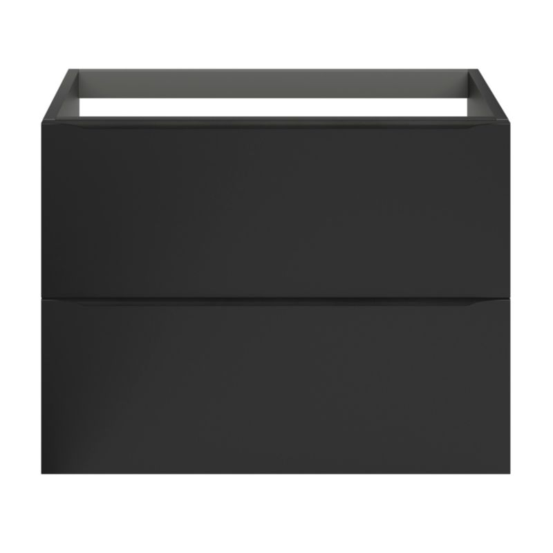 Szafka pod umywalkę GoodHome Imandra wisząca 80 cm czarny mat