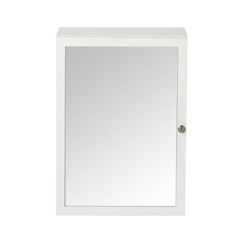 Szafka z lustrem GoodHome Perma 50 x 70 x 15 cm biała