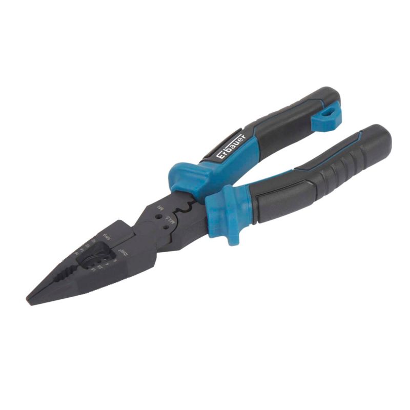 Szczypce długie do kabli Erbauer 200 mm