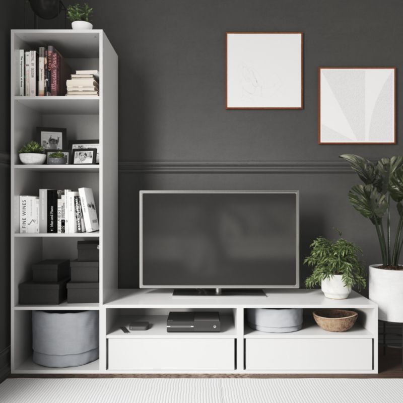 Szuflada wewnętrzna do korpusu 45 x 75 cm GoodHome Atomia biała