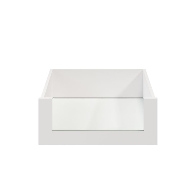 Szuflada wewnętrzna do korpusu 58 x 50 cm GoodHome Atomia biała/szkło