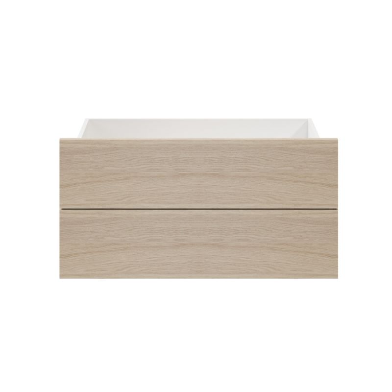 Szuflada zewnętrzna do korpusu 45 x 75 cm GoodHome Atomia dąb 2 szt