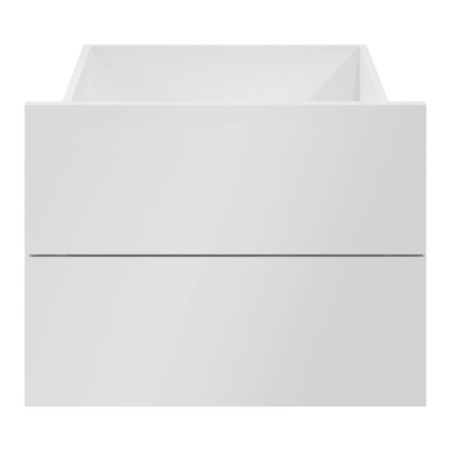 Szuflada zewnętrzna do korpusu 58 x 50 cm GoodHome Atomia biała 2 szt