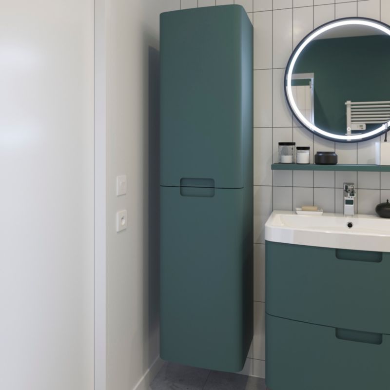Słupek łazienkowy GoodHome Himalia 160 cm zielony