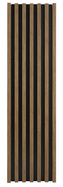 Słupek łazienkowy wysoki Deftrans Line 34,3 cm dąb złoty