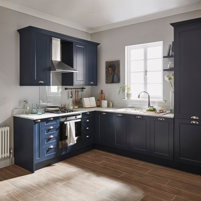 Taśma obrzeżowa GoodHome Artemisia midnight blue