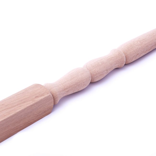 Tralka dębowa Kornik wzór nr 7 38 x 38 x 930 mm