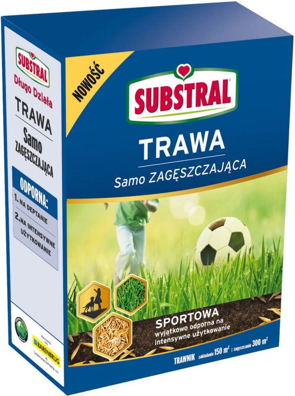 Trawa sportowa Substral samo zagęszczająca 3 kg