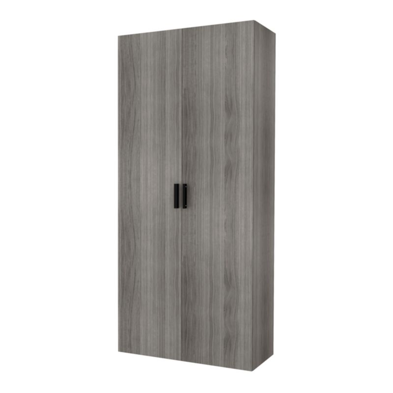 Uchwyt brzegowy GoodHome Atomia 16,5 cm czarny 2 szt