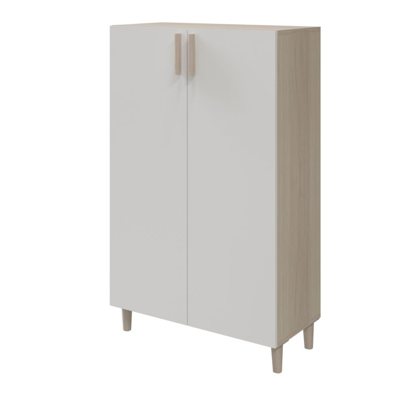 Uchwyt drewniany GoodHome Atomia 15,5 cm dąb 2 szt
