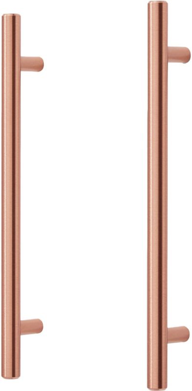 Uchwyt meblowy GoodHome Annato T 220 mm miedź 2 szt