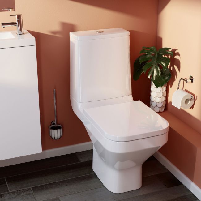 Uchwyt na papier GoodHome Koros srebrny
