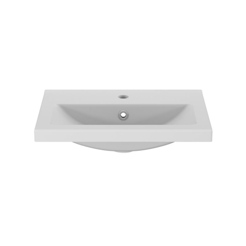Umywalka meblowa ceramiczna GoodHome Nira slim 16 x 38 x 52,8 cm