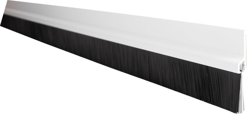 Uszczelka PVC Diall szczotkowa 25 mm 1 m biała